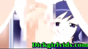 Shemale Toon Gets Hardcore Fucked and Cummed in Hot Anime Hentai