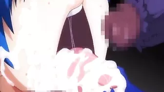 Tentacle Porn - Big-Boobed Anime Coed Gets All-Hole Poked