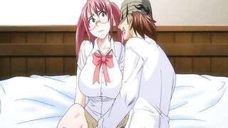 Big Boobs Anime Schoolgirl Gets Fucked in Toilet Stall - Hot Porn Scene!