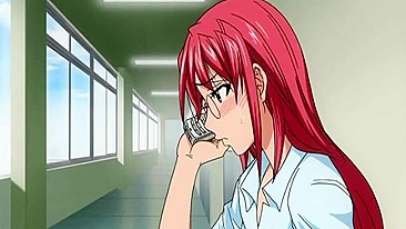 Big Boobs Anime Schoolgirl Gets Fucked in Toilet Stall - Hot Porn Scene!