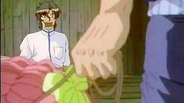 Hentai Schoolgirls Bound and Gagged in the Shack