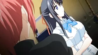 Bandit's Gangbang of Busty Anime Coed