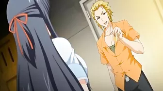 Bandit's Gangbang of Busty Anime Coed