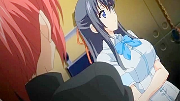 Bandit's Gangbang of Busty Anime Coed