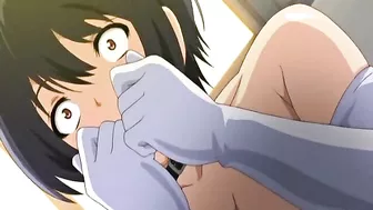 Busty Anime Coed Rides Shemale Cock