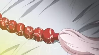 Shemale with Muzzle Gets Vibrating Ass and Boobs