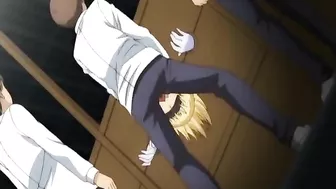 Shemale with Muzzle Gets Vibrating Ass and Boobs