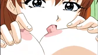 Hentai Shemale Fucked by Dildo and Hot Anime Toon