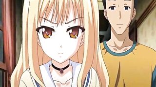 Anime Schoolgirl Cutie Gets Big Titty Fucked!