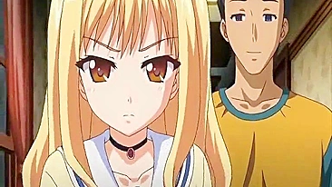 Anime Schoolgirl Cutie Gets Big Titty Fucked!