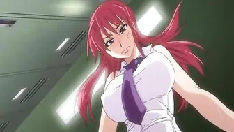 Anime Porn - Brutal Sex with Big Melon Boobs in Class