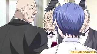 Boss Gives Maids Big Boobs Gangbang Orgy