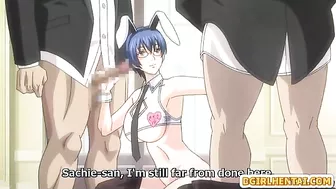 Boss Gives Maids Big Boobs Gangbang Orgy