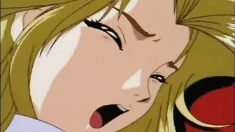 Anime Coed Gets Anal Injection while Bound in Rope