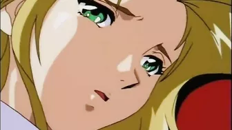 Anime Coed Gets Anal Injection while Bound in Rope