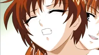 Shemale Threesome Fun in Anime Hentai Fuck