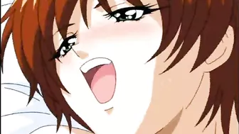 Shemale Threesome Fun in Anime Hentai Fuck