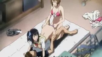 Coed hentai with bigtits double penetration