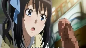 Coed hentai with bigtits double penetration