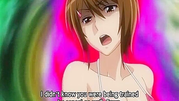 Coed hentai with bigtits double penetration