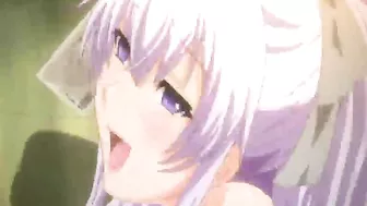 Japanese Busty Anime Slut Gets Anal and Pussy Fucked