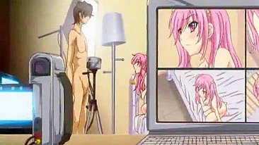 Japanese Busty Anime Slut Gets Anal and Pussy Fucked