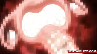 Japanese Coed Anime Gangbang and Cream Pie