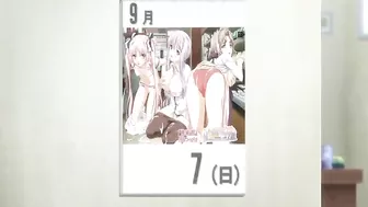 Busty Anime Coed Fucks in Library Amidst Phone Call