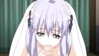 Busty Anime Coed Fucks in Library Amidst Phone Call