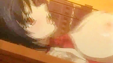 Busty Japanese Anime Wetpussy Fucked In The Top Of The Roof