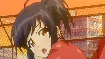 Busty Japanese Anime Wetpussy Fucked In The Top Of The Roof