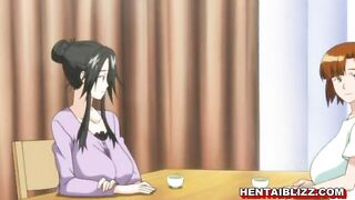 Busty Japanese Hentai Babe Gets Filmed While Fucking