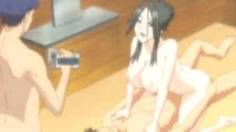 Busty Japanese Hentai Babe Gets Filmed While Fucking Busty Japanese Hentai Babe Gets Filmed While Fucking