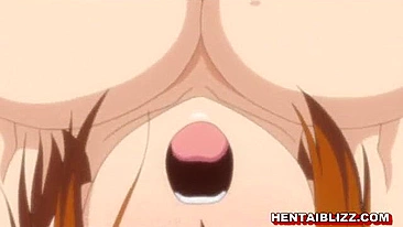 Busty Japanese Hentai Babe Gets Filmed While Fucking