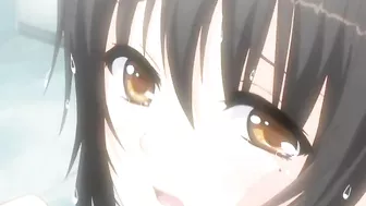 Japanese Schoolgirl Gets Squeezed Tits & Fingered Clit in Anime