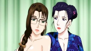 Japanese Lesbian Anime with Big Boobs Squirting Milk - 100% Original