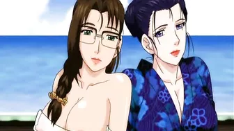 Japanese Lesbian Anime with Big Boobs Squirting Milk - 100% Original
