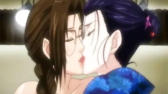 Japanese Lesbian Anime with Big Boobs Squirting Milk - 100% Original