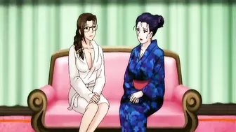 Japanese Lesbian Anime with Big Boobs Squirting Milk - 100% Original