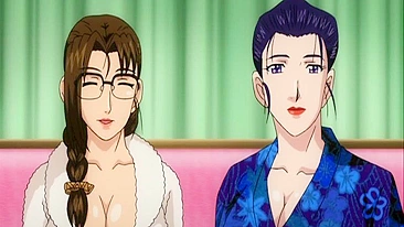 Japanese Lesbian Anime with Big Boobs Squirting Milk - 100% Original