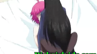 Horny Shemale Fucked Bareback in Hot Anime Toon Hentai