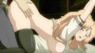 Hentai Schoolgirl with Big Tits and Wet Pussy Gets Hard Pokin'