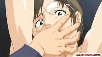 Busty Hentai Hard Poking - Caught in the Act!