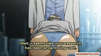 Busty Hentai Hard Poking - Caught in the Act!