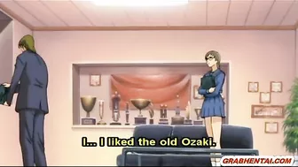 Busty Hentai Hard Poking - Caught in the Act!