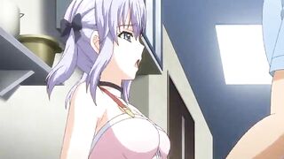 Hentai Cutie Hot Pokes in Kitchen - Japanese Hentai Porn