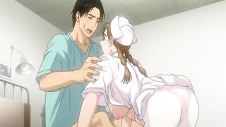 Busty Hentai Nurse Giving Patient a Blowjob and Anal Sex in Hospital - Must See!