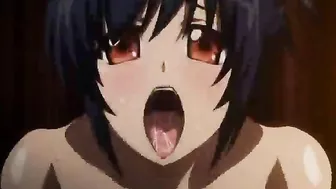 Hentai Fingering and Hot Poking Her Wetpussy - Bouncing Tits