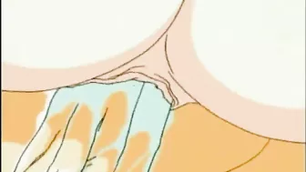 Bound and Blindfolded Hentai with Big Cock Sucking