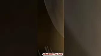 Busty Coed's Hot Hentai Poking in Dark Night